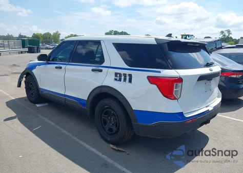 2021 Ford Police Interceptor from USA, damaged, VIN 1FM5K8AC7MNA17308